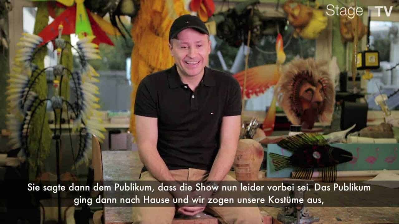 Gavin Turnbull (Timon) Der König der Löwen Das Musical in Hamburg